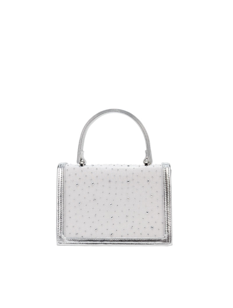Sac de soirée à détails perlés